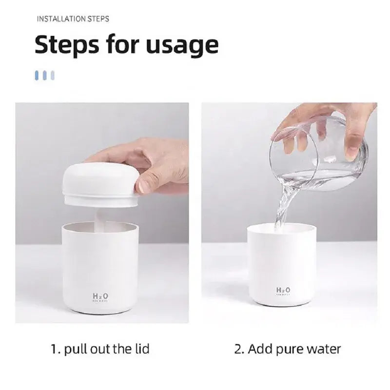 Mini diffuseur d'huiles essentielles et d'arômes, humidificateur d'air