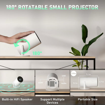 LumiPro Mini proyector portátil
