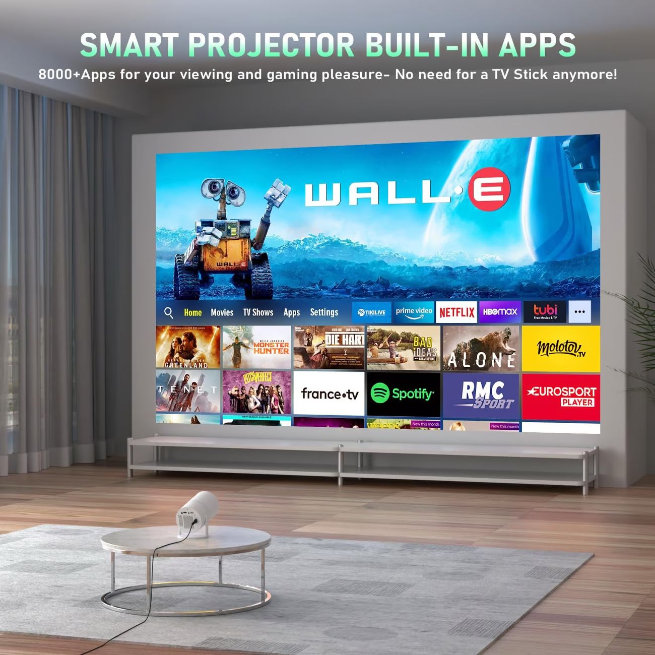 LumiPro Mini proyector portátil