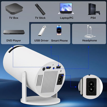 LumiPro Mini proyector portátil