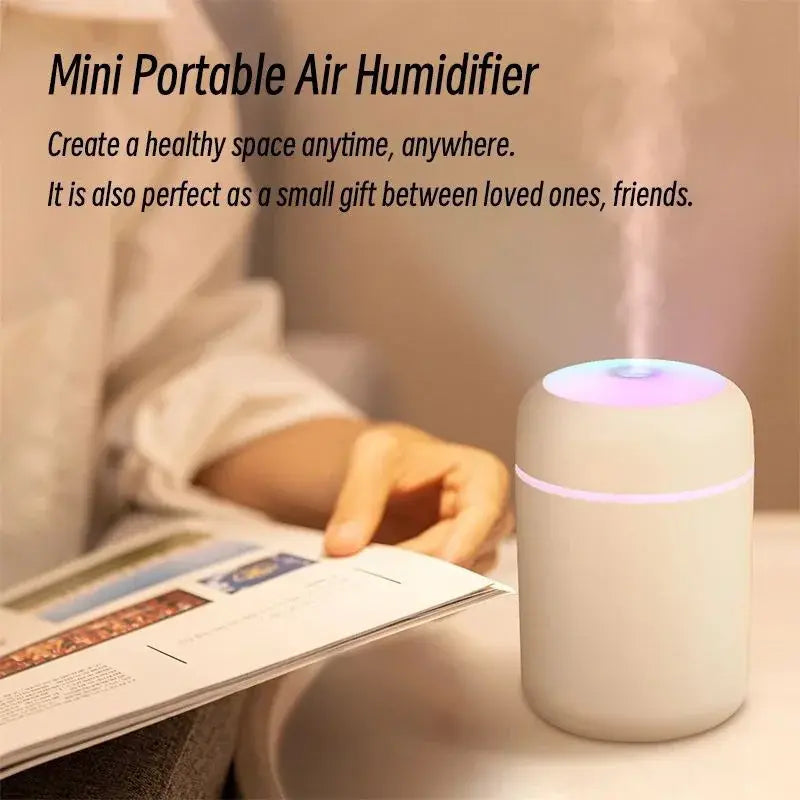 Mini diffuseur d'huiles essentielles et d'arômes, humidificateur d'air